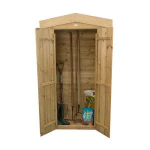 Forest Garden Tall 750L Shiplap Apex Garden storage 1830mm 1100mm