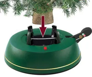 Krinner Green Metal & Plastic Foot Pump Christmas Tree Stand 9cm