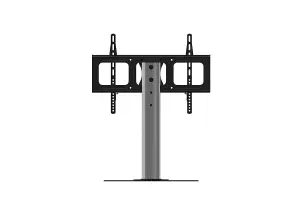 Duronic TVS1D1 TV Stand and Tilting Monitor Bracket, Standing Desktop Mount with VESA 600x400 for Flat Screen Television 37-65"