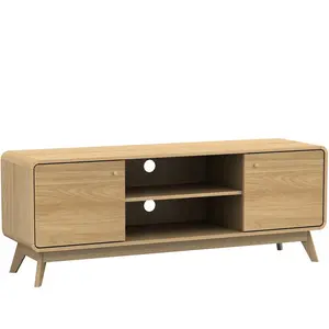 Justine TV Stand for TVs up to 60" Oak