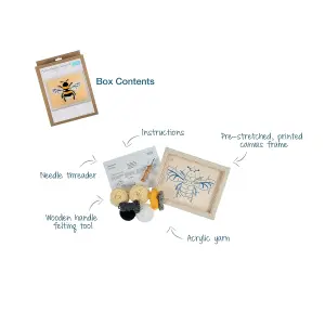 P/NEEDLE BEE - Punch Needle Kit: Bee - Trimits