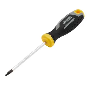 Draper TX-STAR Tamperproof Soft Grip Screwdriver, T15H x 100mm 13409