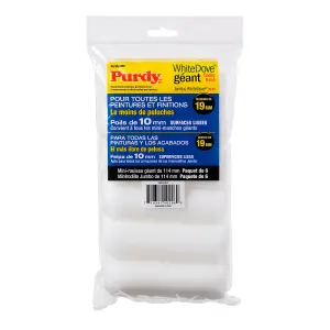 Purdy - White Dove Jumbo Sleeve 4" x 3/8" 6Pk