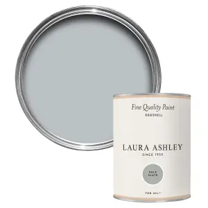 Laura Ashley Pale Slate Eggshell Emulsion paint, 750ml