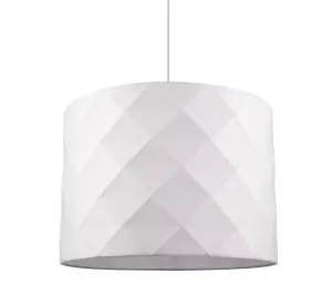 GoodHome Salusas Cream Light shade (D)40cm