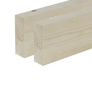 4x1.5 Inch Planed Timber (L)1200mm (W)94 (H)32mm Pack of 2