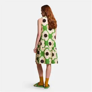 Regatta Breathable Women's Green Floral Print Orla Kiely Summer Sleeveless Dress, Size: 10