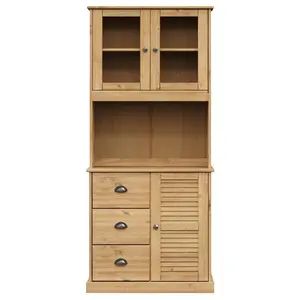 Jetmore 175cm Kitchen Pantry Brown