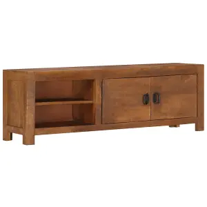 Berkfield TV Cabinet 120x40x30 cm Solid Mango Wood