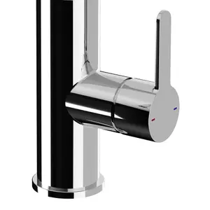 GoodHome Zanthe Chrome-plated Kitchen Pull-out Tap