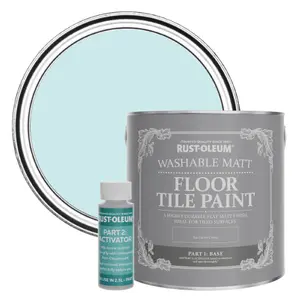 Rust-Oleum Duck Egg Washable Matt Floor Tile Paint 2.5L