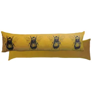 Evans Lichfield Gold Bee Velvet Draught Excluder