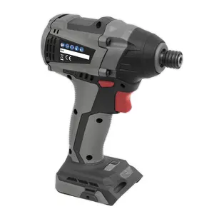 Sealey Brushless Impact Driver 20V SV20 Series 1/4"Hex 200Nm - Body Only CP20VIDX