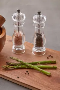 Maison by Premier Cody Small Acrylic Salt And Pepper Mill Set