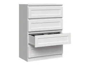 M4 Ramiak Rail Chest of Drawers White