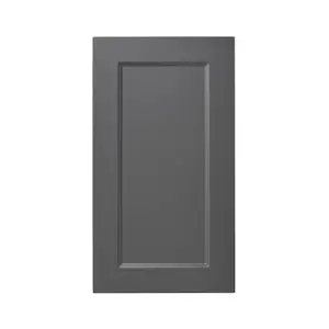 GoodHome Artemisia Matt graphite Classic shaker Highline Cabinet door (W)400mm (H)715mm (T)18mm