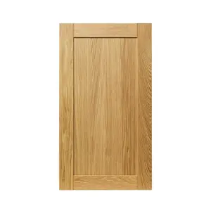 GoodHome Verbena Natural oak effect Matt natural Shaker Tall wall Cabinet door (W)500mm (H)895mm (T)20mm