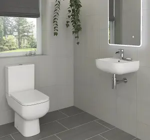 RAK Series 600 Cloakroom Suite Inc 400mm Basin