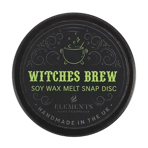 Something Different Witches Brew Disc Wax Melts Green/Black (One Size)