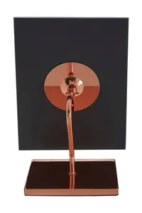 Maison by Premier Clara Rose Gold Table Mirror