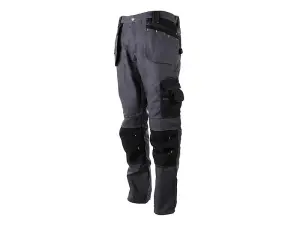 Stanley Clothing STW40008-004 36/31 Huntsville Grey Holster Trousers Waist 36in Leg 31in STCHUNT3631