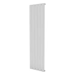 Agadon Milan Aluminium Designer Radiator 1800 x 470 mm White - 3526 BTU - 10 Years Guarantee