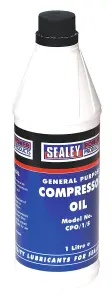 Sealey Compressor Oil 1L CPO1S