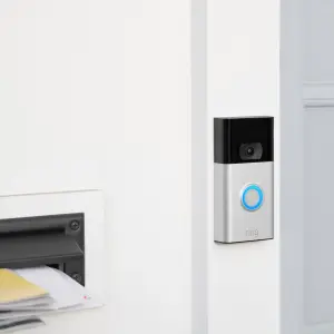 Ring (2nd Gen) Satin nickel Wireless Video doorbell