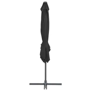 Berkfield Cantilever Umbrella with Steel Pole Anthracite 250x250 cm