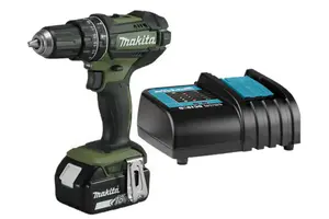 MAKITA DHP487FX3O 18v Combi drill 13mm keyless chuck