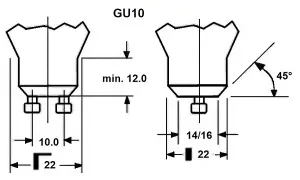 Sylvania Superia RefLED GU10 Warm White 4.2W LED Bulb - 10 Pack