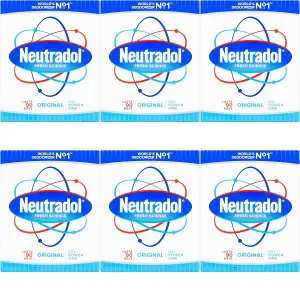 Neutradol Gel Odour Destroyer 135 g (Blue Square Box) (Pack of 6)