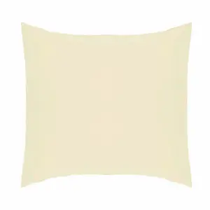 Belledorm Easycare Percale Continental Pillowcase Ivory (One Size)