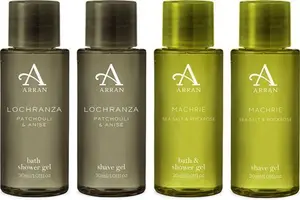 ARRAN Men's Shower & Shave Gel Travel-Size Toiletries Set | Made In Scotland