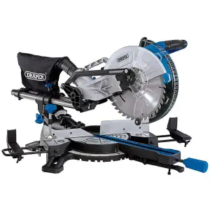 Draper  Sliding Compound Mitre Saw, 255mm, 1800W 90170