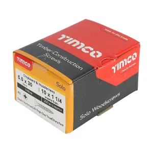 TIMCO Solo Countersunk Gold Woodscrews - 5.0 x 30 (200pcs)