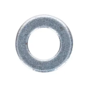 Sealey Flat Washer M5 x 12.5mm Form C BS 4320 - Pack of 100 Silver FWC512