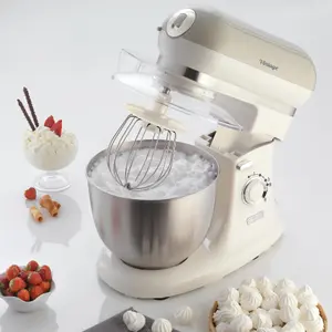 Ariete ARPK36 Vintage Retro Jug Blender and Stand Mixer Set, Cream