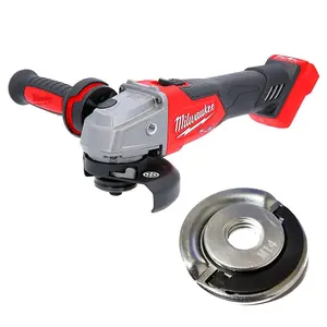 Milwaukee FUEL Brushless Angle Grinder 18V Cordless Slide Switch + Locking Nut