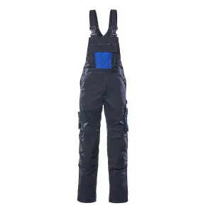 Mascot Unique Augsburg Bib & Brace - Dark Navy/Royal   (44.5) (Leg Length - Regular)