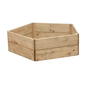 Greena Pentagonal Raised Bed 30 cm High, 60cm each side