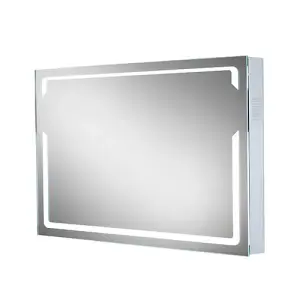 Nes Home Hib Pulse Modern Bathroom Led Illumination Bluetooth Mirror