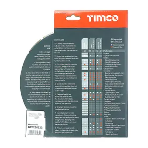 TIMCO Premium Diamond Blade Segmented  - 230 x 22.2