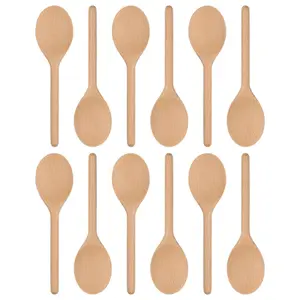 Argon Tableware Wooden Cooking Spoons - 20cm - Pack of 12