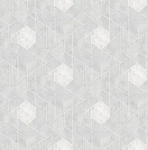 Fine Decor FD25902 Granada Wallpaper, Grey