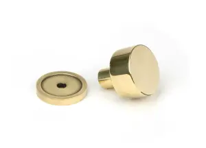 From The Anvil Aged Brass Kelso Cabinet Knob - 25mm (Plain)