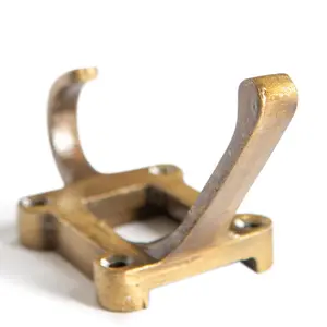 Hammer & Tongs - Window Back Hat & Coat Hook - W50mm x H110mm - Brass