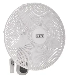 Sealey Wall Fan 3-Speed 18" with Remote Control 230V SWF18WR