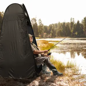 Instant Pop Up Privacy Tent - Black