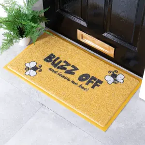 Bee Buzz Off Doormat (70 x 40cm)